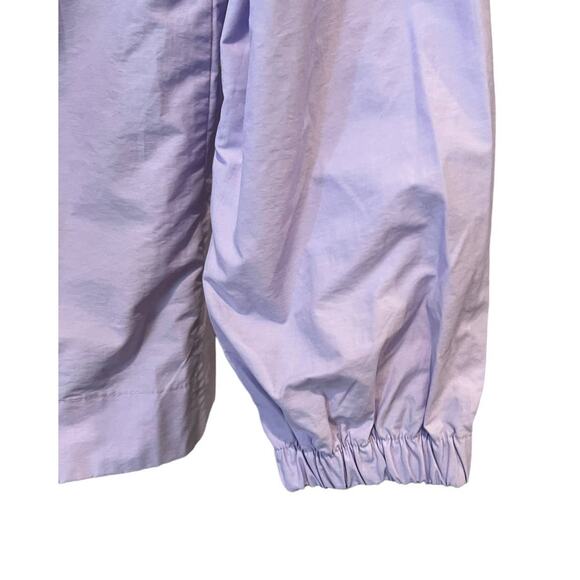 EILEEN FISHER Stand Collar Organic Cotton Blend Jacket Size Large - Picture 9 of 13